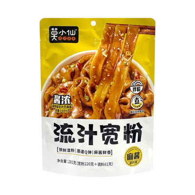 MXX Sesame Paste Wide Noodles 莫小仙-麻醬流汁寛粉 | Matthew's Foods Online