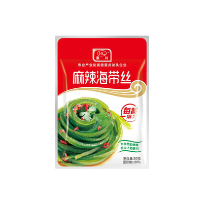 HC - Spicy Preserved Seaweed Strip (惠川 麻辣海帶絲） - Matthew's Foods Online