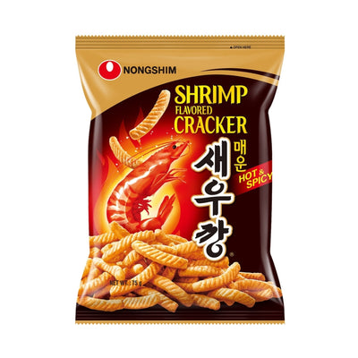 NONGSHIM Shrimp Crackers - Hot & Spicy | Matthew's Foods Online Oriental Supermarket