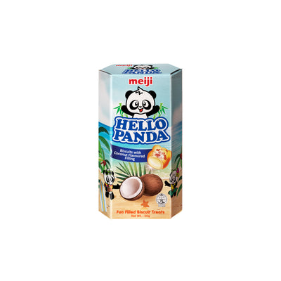 MEIJI - Hello Panda Biscuit Treats - Coconut Filling - Matthew's Foods Online