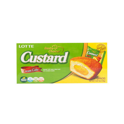 LOTTE - Custard Cream Cake - Matthew's Foods Online