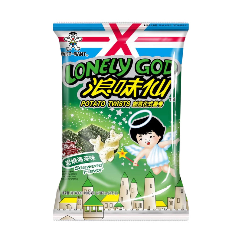 Lonely God Potato Twist (旺旺 浪味仙創意花式薯卷)