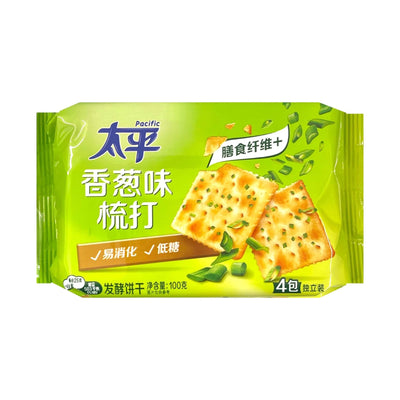 PACIFIC Saltine Cracker - Shallot 太平-梳打餅 | Matthew's Foods Online