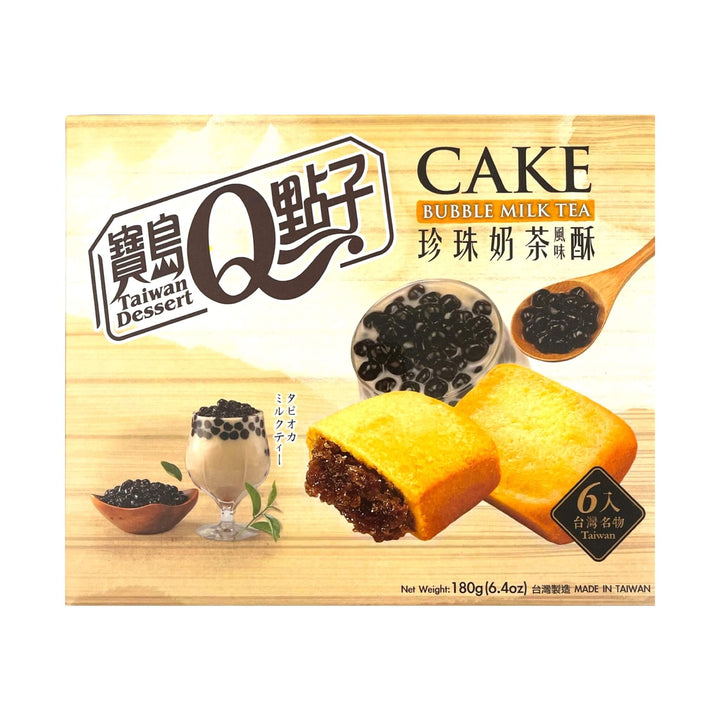 TAIWAN DESSERT Bubble Tea Cake 寶島Q點子-珍珠奶茶風味酥 | Matthew&