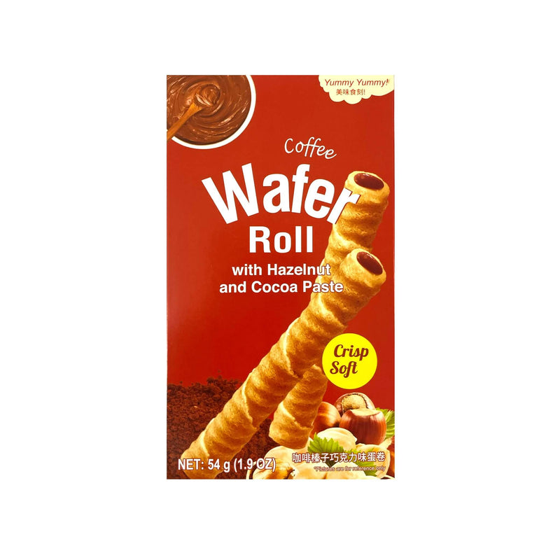 YUMMY YUMMY Wafer Roll Coffee With Hazelnut美味食刻-威化卷 | Matthew&