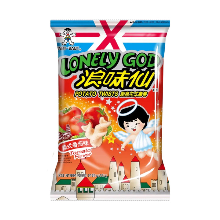 Lonely God Potato Twist (旺旺 浪味仙創意花式薯卷)