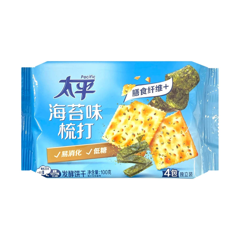 PACIFIC Saltine Cracker - Seaweed 太平-梳打餅 | Matthew&