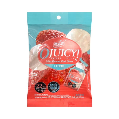YUKI & LOVE O Juicy! Fruit Jelly 雪之戀-荔枝果凍 | Matthew's Foods Online
