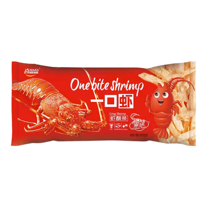 One Bite Shrimp Cracker (喜盈盈 －口蝦酥條)