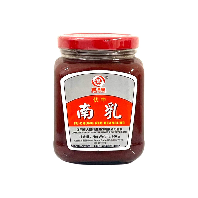 GREAT HARVEST Fu-Chung Red Beancurd 豐滿堂-伏中南乳 | Matthew&