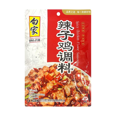 BAI JIA Spicy Chicken Flavour Seasoning 白家-辣子雞調料 | Matthew's Foods