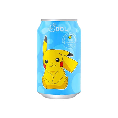 QDOL Pokemon Citrus Flavour Sparkling Water 小精靈-果味氣泡水 | Matthew's Foods