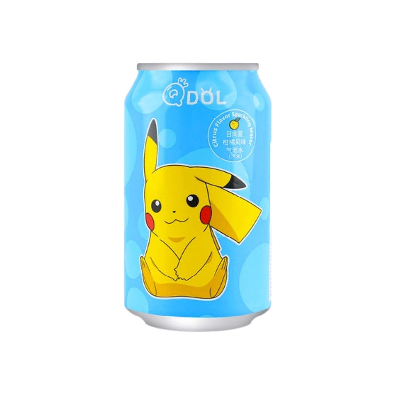 QDOL Pokemon Citrus Flavour Sparkling Water 小精靈-果味氣泡水 | Matthew&