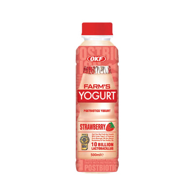 OKF Farm’s Yogurt Drink Strawberry Flavour | Matthew's Foods Online 