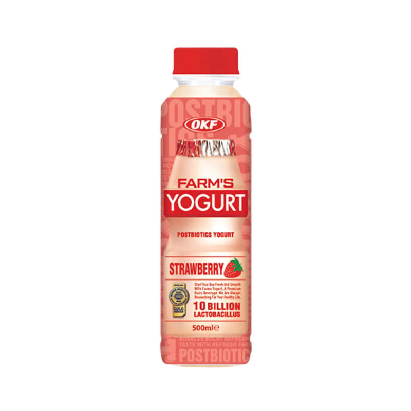 OKF Farm’s Yogurt Drink Strawberry Flavour | Matthew&
