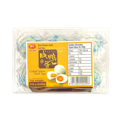 SHEN DAN Cooked Salted Duck Eggs 神丹-咸鴨蛋 | Matthew's Foods Online