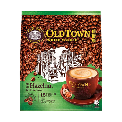 OLD TOWN Instant White Coffee Hazelnut 舊街場-白咖啡 | Matthew's Foods Online 