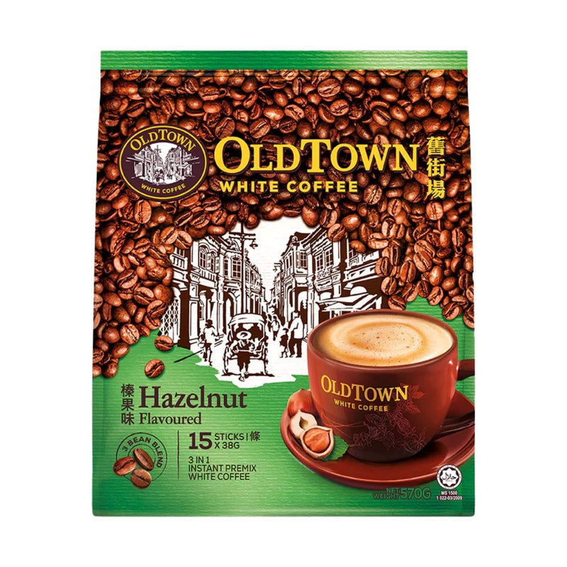 OLD TOWN Instant White Coffee Hazelnut 舊街場-白咖啡 | Matthew&