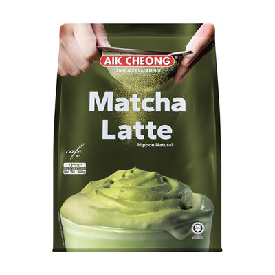 AIK CHEONG Instant Matcha - Teh Hijau Pracampur | Matthew's Foods