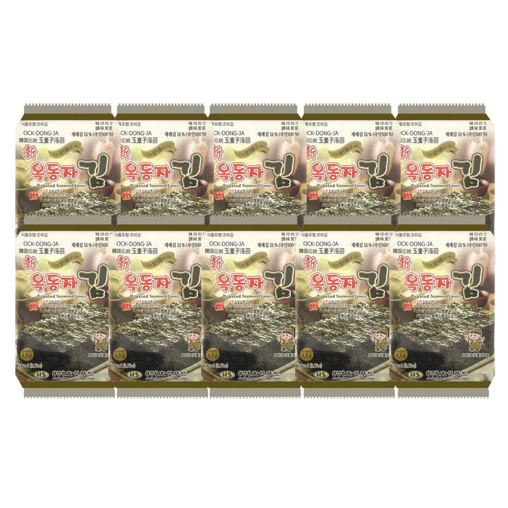 OCK-DONG-JA Roasted Seaweed (Laver) | Matthew&