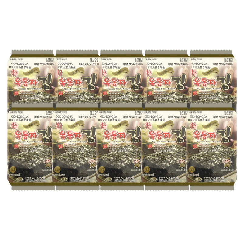 OCK-DONG-JA Roasted Seaweed (Laver) | Matthew&