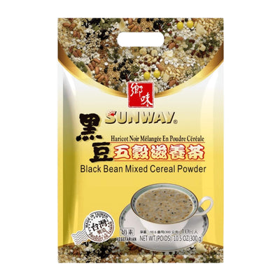 SUNWAY Black Bean Mixed Cereal Powder 鄉味-黑豆五穀滋養茶 | Matthew's Foods