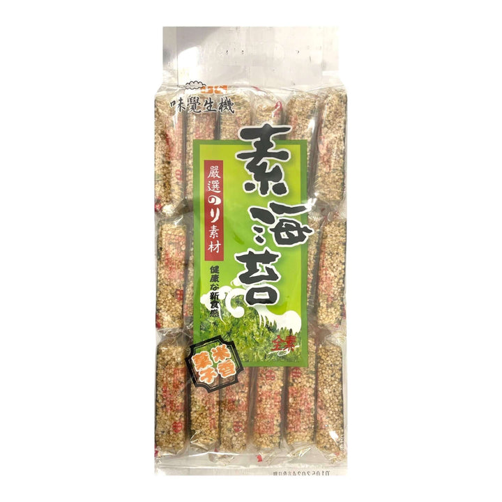 YONG JADE Vegetarian Millet Seaweed Crackers 味覺生機-素海苔米菓
