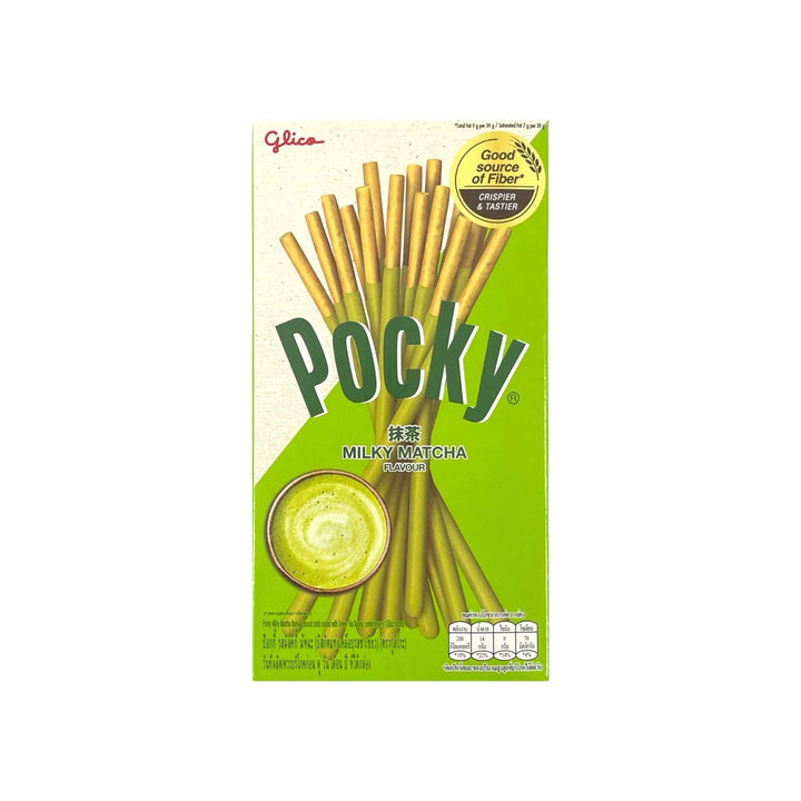 GLICO Pocky Milky Matcha Flavour Biscuit Stick | Matthew&