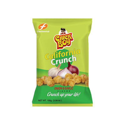 CHICK BOY California Crunch Onion & Garlic Flavour Corn Snack