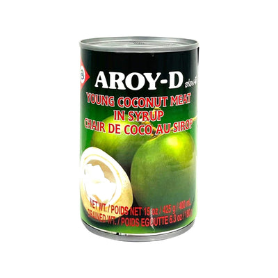 AROY-D Young Coconut Meat In Syrup 糖水香椰子肉 | Matthew's Foods Online