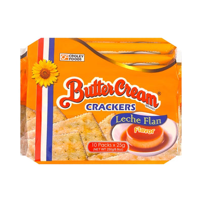 CROLEY FOODS Sunflower Butter Cream Crackers - Leche Flan | Matthew's Foods Online