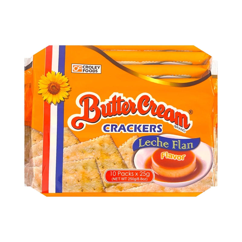 CROLEY FOODS Sunflower Butter Cream Crackers - Leche Flan | Matthew&