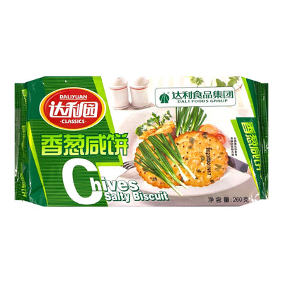 DALIYUAN Chives Salty Biscuit 達利園-香蔥鹹餅 | Matthew's Foods Online