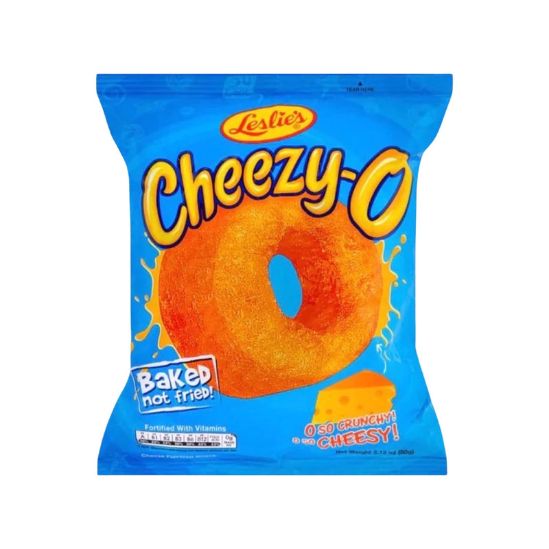 LESLIE’S Cheezy-O Baked Cheese Flavour Snack | Matthew&