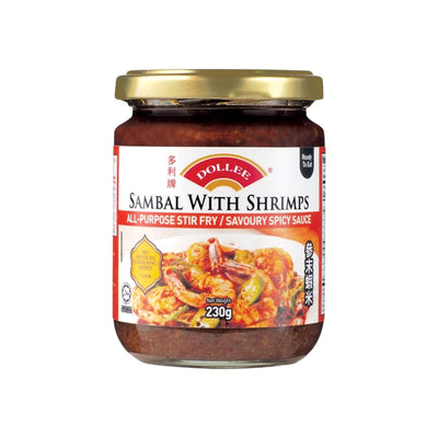 DOLLEE Sambal With Shrimps 多利牌-參末蝦米 | Matthew's Foods Online