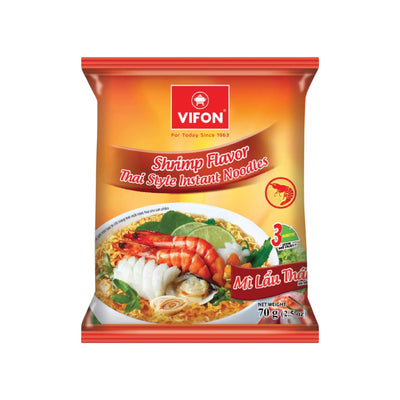 VIFON Shrimp Flavour Thai Style Instant Noodles - Mi Lau Thai 