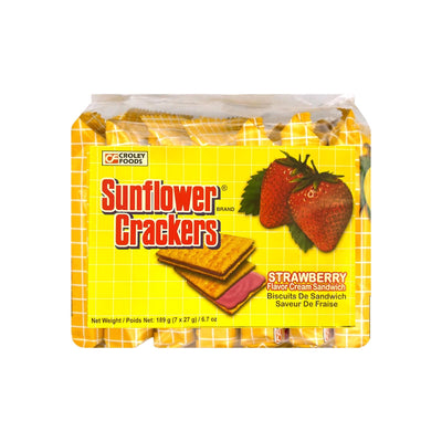Sunflower Crackers Cream Sandwich