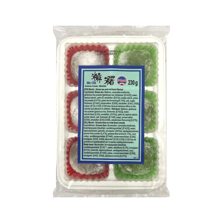 SUNWAVE Green Tea & Red Bean Flavour Mochi | Matthew&