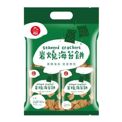 NICE CHOICE Seaweed Cracker 九福-岩燒海苔餅 | Matthew's Foods Online