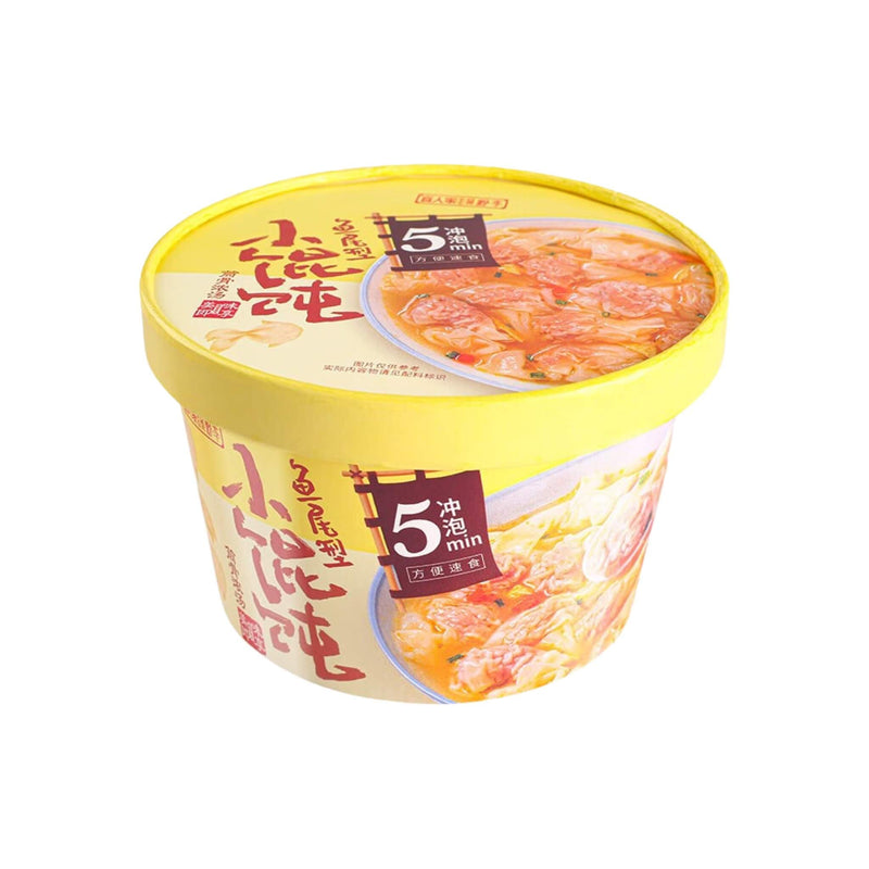 Instant Wonton Soup (宜人家 即食魚尾型小餛飩)
