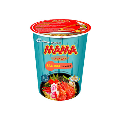 MAMA Instant Noodle Cup Seafood Flavour | Matthew's Foods Online Oriental Supermarket