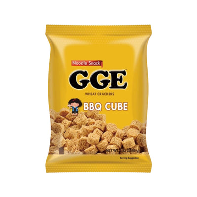 GGE Wheat Cracker / Noodle Snack - BBQ Cube 張君雅小妹妹-點心麵 | Matthew's Foods Online