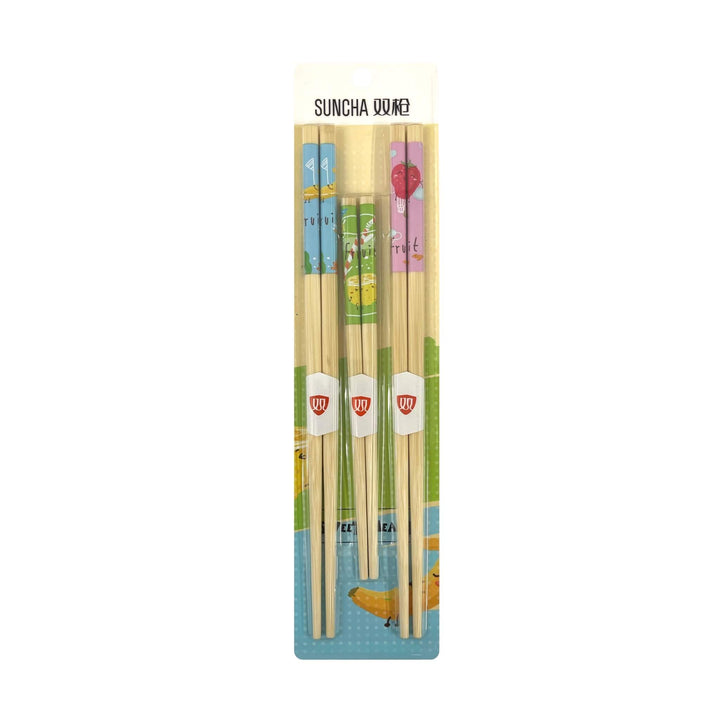 SUNCHA Family Chopsticks Set - 3 Pairs | Matthew&