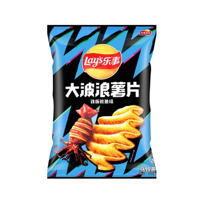 LAY‘S Big Wave Potato Chips - Grilled Squid 樂事-大波浪薯片 | Matthew's Foods Online 