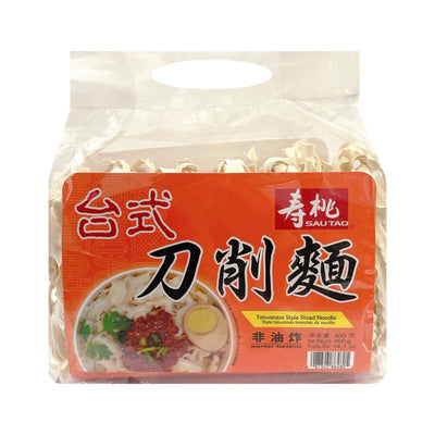 SAU TAO Taiwanese Style Sliced Noodle 壽桃牌-台式刀削麵 | Matthew's Foods