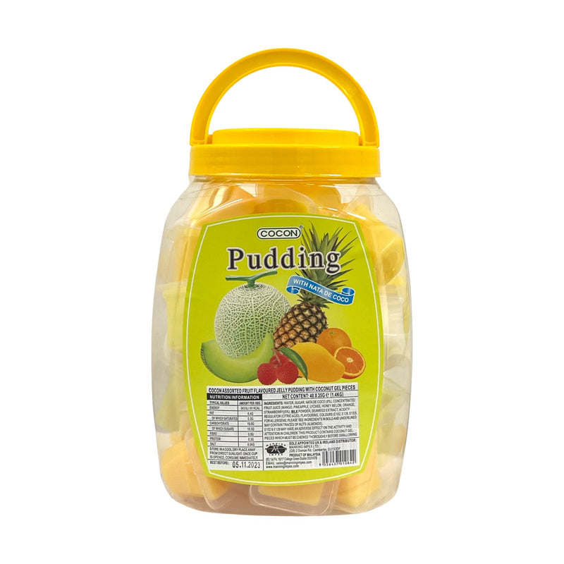 Buy COCON Assorted Fruit Flavour Jelly Pudding With Nata De Coco