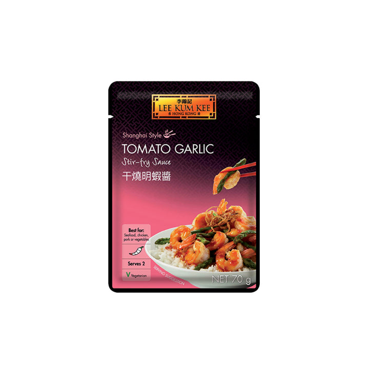 LEE KUM KEE - Shanghai Style Tomato Garlic Stir Fry Sauce (李錦記 干燒明蝦醬） - Matthew&