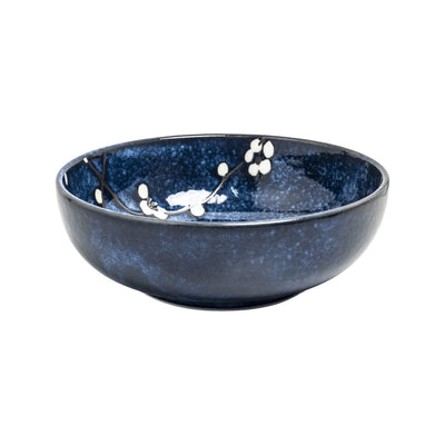 EDO Hana Blue Flat Bowl | Matthew's Foods Online