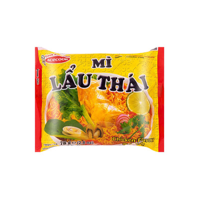 ACECOOK - Mi Lau Thai Chicken Flavoured Instant Noodle - Matthew's Foods Online