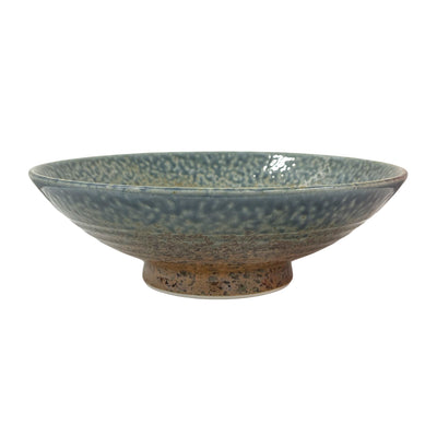 Japanese Rust Brown With Blue Flared Bowl | Matthew's Foods Online